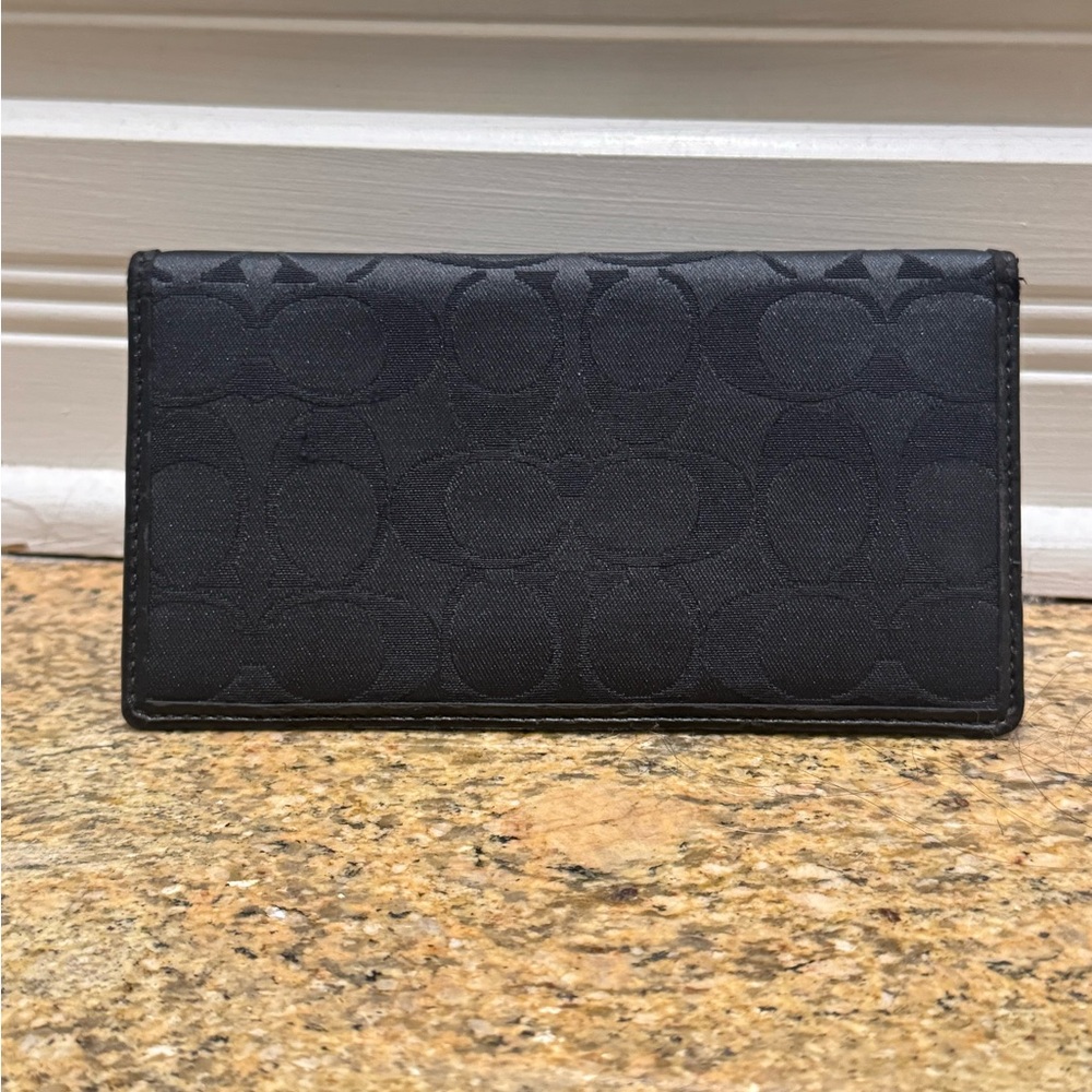 Coach chequebook wallet